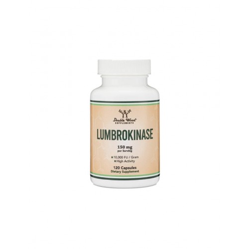 DOUBLE WOOD / LUMBROKINASE/ ЛУМБРОКИНАЗА КАПС. X120 DOUBLE WOOD / LUMBROKINASE/ ЛУМБРОКИНАЗА КАПС. X120