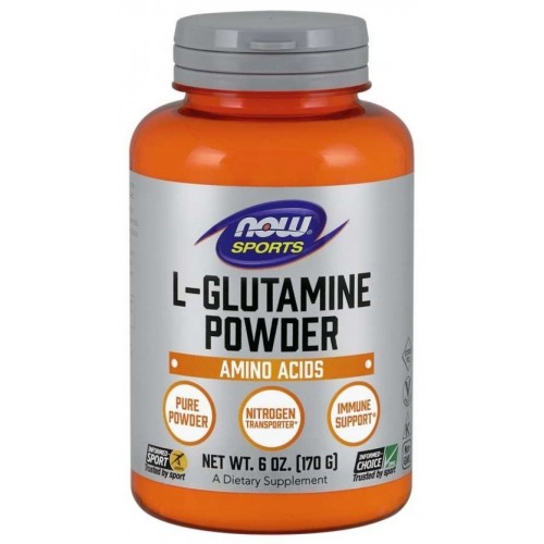 NOW FOODS L-GLUTAMINE POWDER 170ГР NOW FOODS L-GLUTAMINE POWDER 170ГР