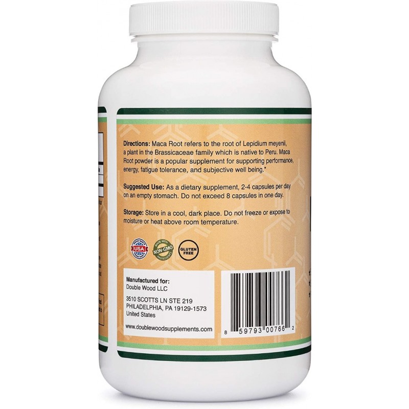 DOUBLE WOOD / MACA ROOT / МАКА (КОРЕН) КАПС. X300 DOUBLE WOOD / MACA ROOT / МАКА (КОРЕН) КАПС. X300