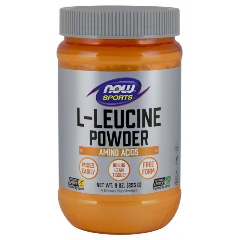 NOW FOODS L-LEUCINE POWDER 255ГР