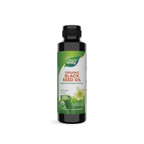 NATURE'S WAY ORGANIC BLACK SEED OIL / ЧЕРЕН КИМИОН ОРГАНИК МАСЛО 235МЛ NATURE'S WAY ORGANIC BLACK SEED OIL / ЧЕРЕН КИМИОН ОРГАНИК МАСЛО 235МЛ