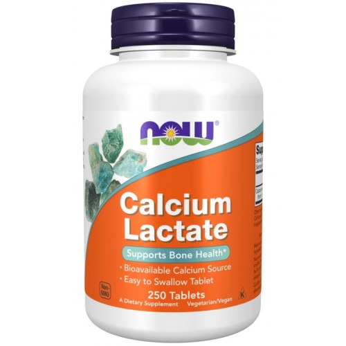 NOW FOODS CALCIUM LACTATE ТАБЛ. X250 NOW FOODS CALCIUM LACTATE ТАБЛ. X250