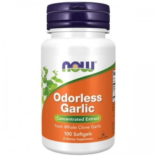 NOW FOODS ODORLESS GARLIC (ЧЕСЪН БЕЗ МИРИС) ДРАЖЕТА X100 NOW FOODS ODORLESS GARLIC (ЧЕСЪН БЕЗ МИРИС) ДРАЖЕТА X100