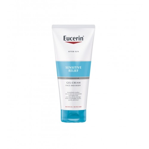 EUCERIN SENSITIVE RELIEF CREAM GEL AFTER SUN / ЕУСЕРИН СЕНЗИТИВ РЕЛИЙФ КРЕМ ГЕЛ ЗА СЛЕД СЛЪНЦЕ 200 МЛ