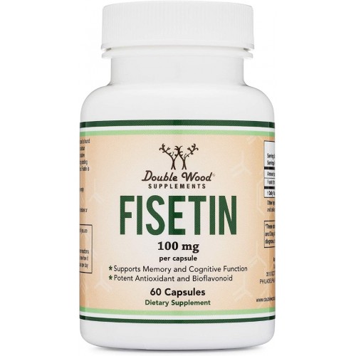 DOUBLE WOOD / FISETIN / ФИЗЕТИН 100МГ КАПС. X60 DOUBLE WOOD / FISETIN / ФИЗЕТИН 100МГ КАПС. X60