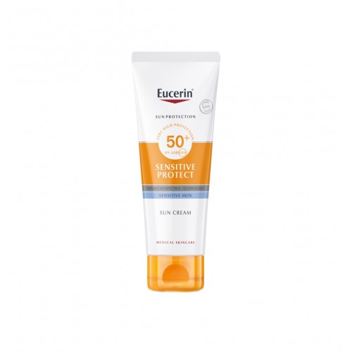 EUCERIN SENSITIVE PROTECT FACE CREAM / ЕУСЕРИН СЕНЗИТИВ ПРОТЕКТ СЛЪНЦЕЗАЩИТЕН КРЕМ ЗА ЛИЦЕ SPF 50+ 50 МЛ