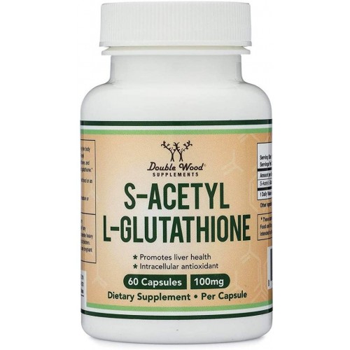 DOUBLE WOOD / S-ACETYL L-GLUTHATHIONE / С-АЦЕТИЛ Л-ГЛУТАТИОН КАПС. X60