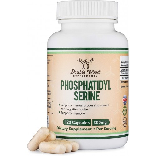 DOUBLE WOOD / PHOSPHATIDYL SERINE / ФОСФАТИДИЛ СЕРИН 300МГ КАПС. X120