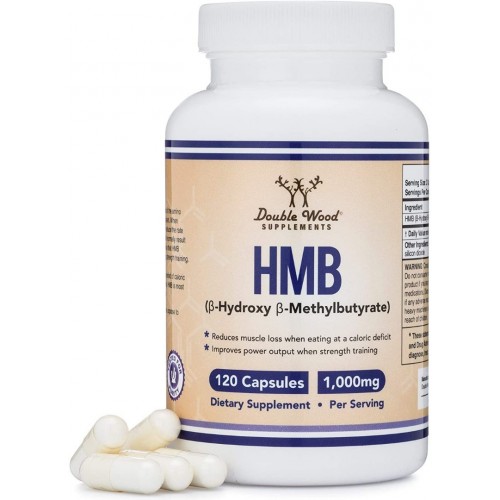 DOUBLE WOOD / HMB (Β – HYDROXY Β – METHYLBUTYRATE) / БЕТА- ХИДРОКСИ-БЕТА-МЕТИЛБУТИРАТ КАПС. X120