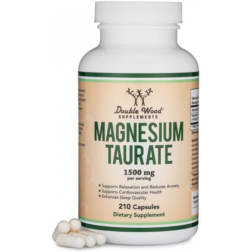 DOUBLE WOOD / MAGNESIUM TAURATE / МАГНЕЗИЙ (ТАУРАТ) КАПС. X210