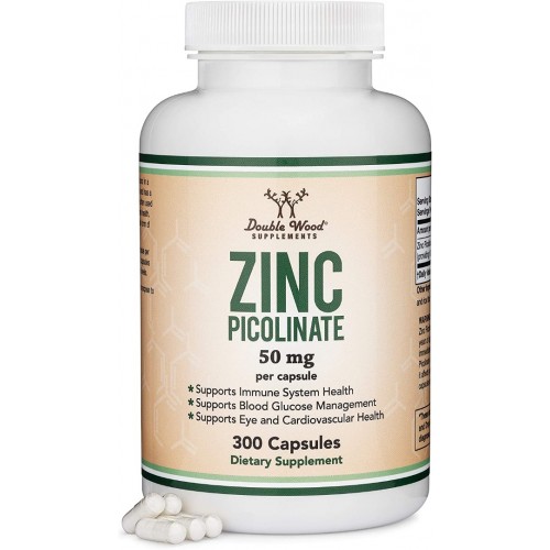 DOUBLE WOOD / ZINC PICOLINATE / ЦИНК (ПИКОЛИНАТ) КАПС. X300