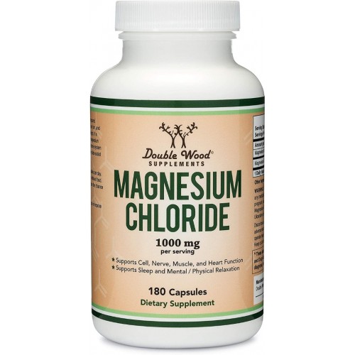 DOUBLE WOOD / MAGNESIUM CHLORIDE / МАГНЕЗИЙ (ХЛОРИД) КАПС. X180