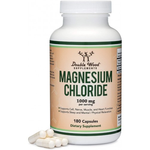 DOUBLE WOOD / MAGNESIUM CHLORIDE / МАГНЕЗИЙ (ХЛОРИД) КАПС. X180