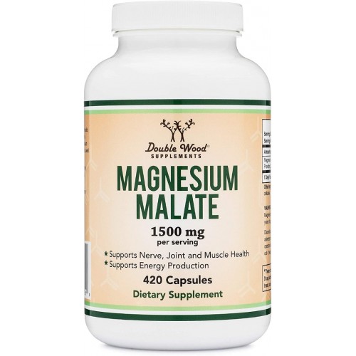 DOUBLE WOOD / MAGNESIUM MALATE / МАГНЕЗИЙ (МАЛАТ) КАПС. X420