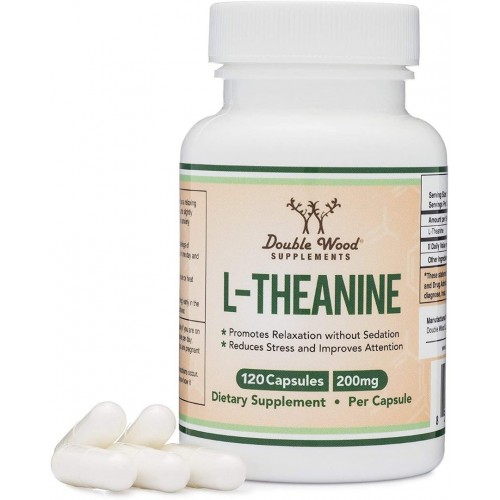 DOUBLE WOOD / L-THEANINE / Л-ТЕАНИН КАПС. X120