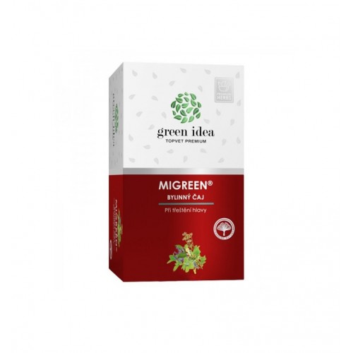GREEN IDEA MIGREEN BYLINNY CAJ / БИЛКОВ ЧАЙ ПРИ МИГРЕНА ФИЛТЪРНИ ПАКЕТЧЕТА БР. X 20