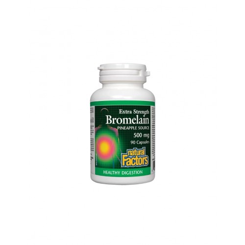 NATURAL FACTORS BROMELAIN / БРОМЕЛАИН 500МГ КАПС. Х90 NATURAL FACTORS BROMELAIN / БРОМЕЛАИН 500МГ КАПС. Х90