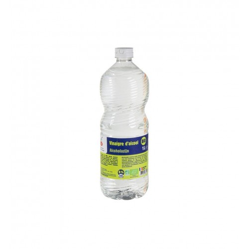ECODIS VINAIGRE D ALCOOL BIO / БЯЛ АЛКОХОЛЕН ОЦЕТ 8% - КУЛИНАРИЯ И ХИГИЕНА ЗА ДОМА БИО 1 Л