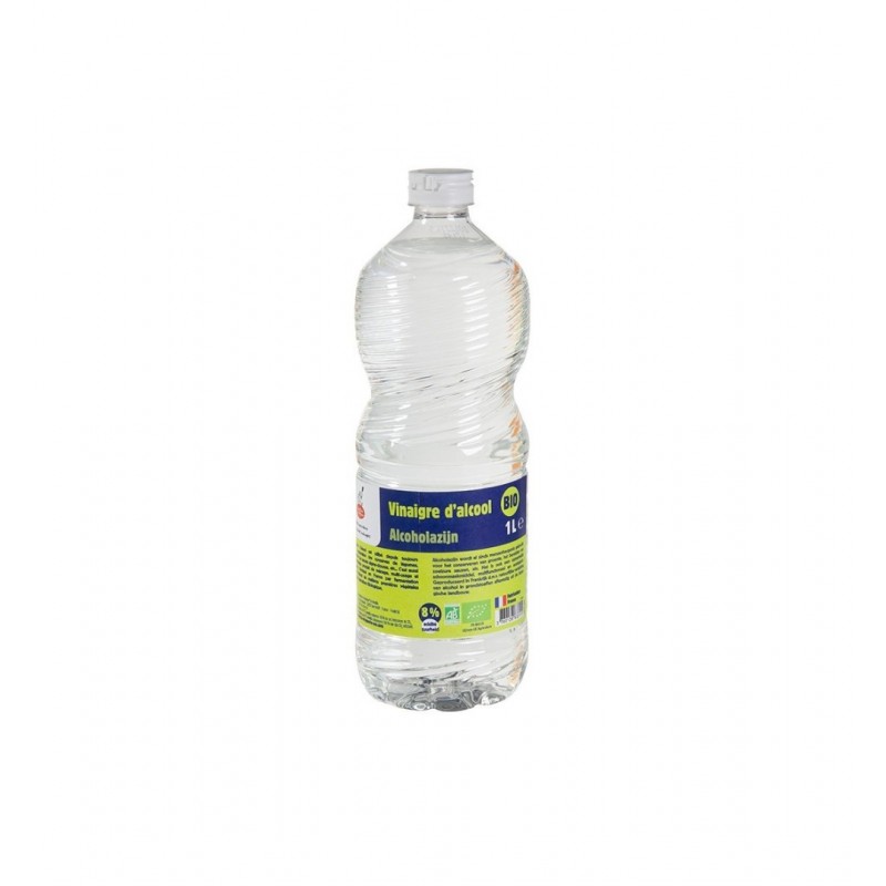ECODIS VINAIGRE D ALCOOL BIO / БЯЛ АЛКОХОЛЕН ОЦЕТ 8% - КУЛИНАРИЯ И ХИГИЕНА ЗА ДОМА БИО 1 Л