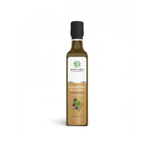 GREEN IDEA OSTROPESTREC TRTINOVY SIRUP / ТРЪСТИКОВ СИРОП С БЯЛ ТРЪН ЧЕРЕН ДРОБ 250 МЛ GREEN IDEA OSTROPESTREC TRTINOVY SIRUP / ТРЪСТИКОВ СИРОП С БЯЛ ТРЪН ЧЕРЕН ДРОБ 250 МЛ