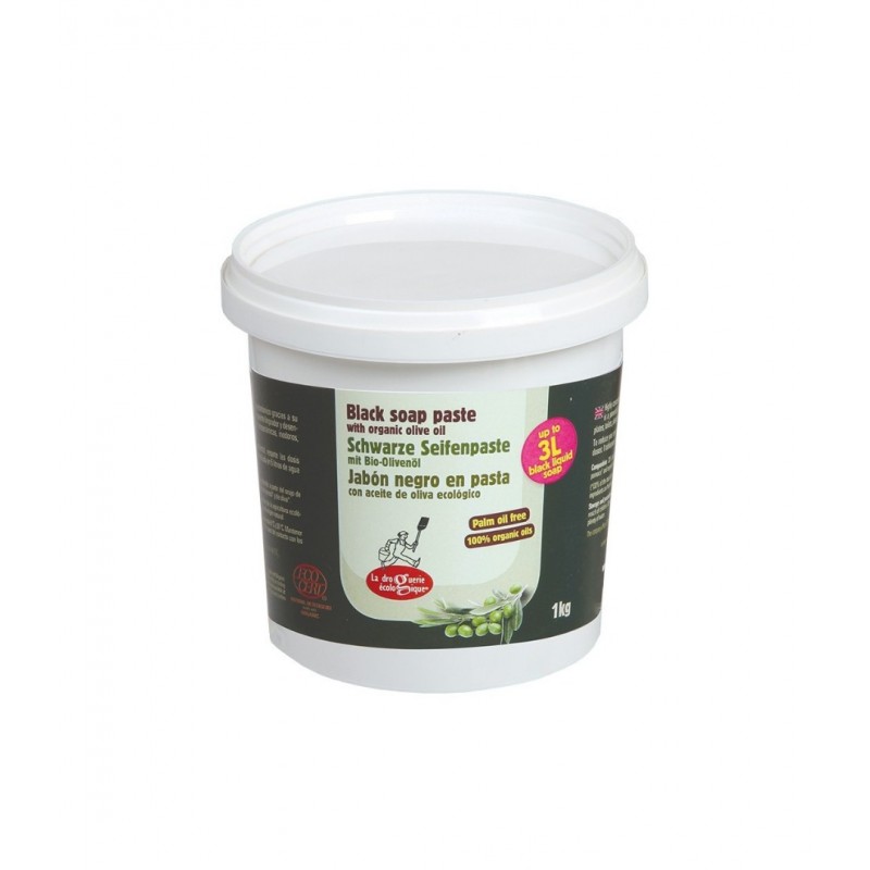 ECODIS SAVON NOIR PATE OLIVE / ЧЕРЕН САПУН С МАСЛИНОВА ПАСТА – ХИГИЕНА ЗА ДОМА И ДРЕХИТЕ 1 КГ