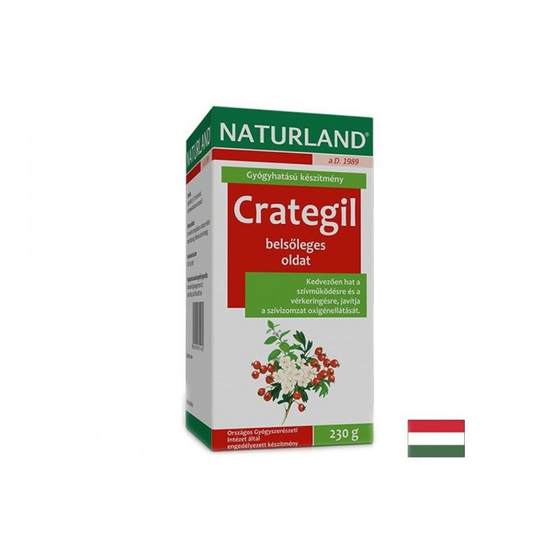 NATURLAND CRATEGIL / СЪРДЕЧЕН ТОНУС И СПОКОЙСТВИЕ С ГЛОГ И МАТОЧИНА 230 ГР