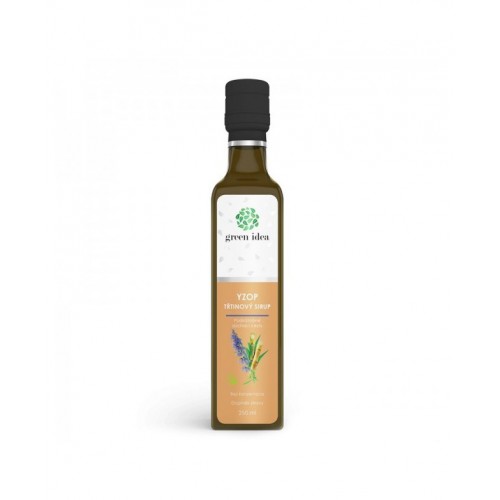 GREEN IDEA YZOP TRTINOVY SIRUP / ТРЪСТИКОВ СИРОП С ИСОП И ХИБИСКУС ДИХАТЕЛНА СИСТЕМА 250 МЛ GREEN IDEA YZOP TRTINOVY SIRUP / ТРЪСТИКОВ СИРОП С ИСОП И ХИБИСКУС ДИХАТЕЛНА СИСТЕМА 250 МЛ