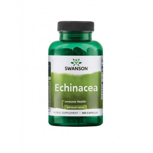 SWANSON ECHINACEA / СУОНСЪН ЕХИНАЦЕЯ 400 МГ КАПС. Х 100