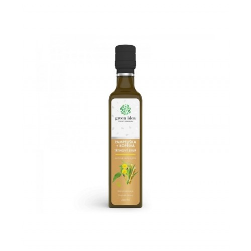 GREEN IDEA TRTINOVY SIRUP PAMPELISKA + KOPRIVA / ГЛУХАРЧЕ + КОПРИВА ГРИЖА ЗА ЧЕРНИЯ ДРОБ И ЖЛЪЧКАТА 250 МЛ