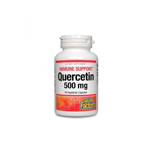 NATURAL FACTORS IMMUNE SUPPORT QUERCETIN / КВЕРЦЕТИН 500МГ КАПС. Х60