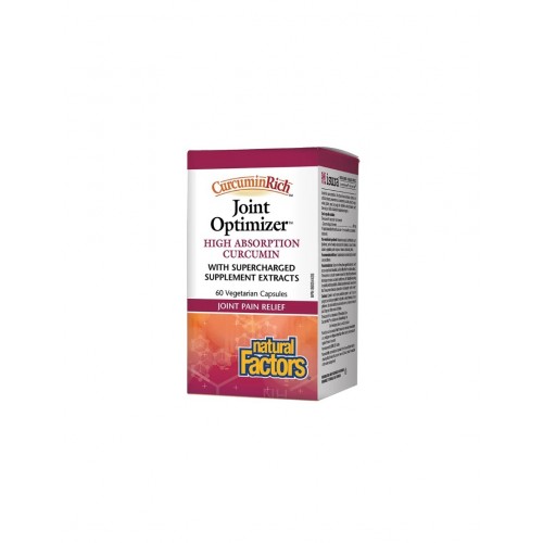 NATURAL FACTORS CURCUMINRICH JOINT OPTIMIZER / В ПОДКРЕПА ЗА УВРЕДЕНИТЕ СТАВИ 555МГ КАПС. Х60