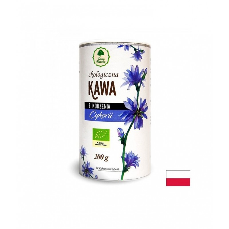DARY NATURY KAWA Z KORZENIA CYROKII EKO / КАФЕ ОТ КОРЕН НА ЦИКОРИЯ БИО 200 ГР