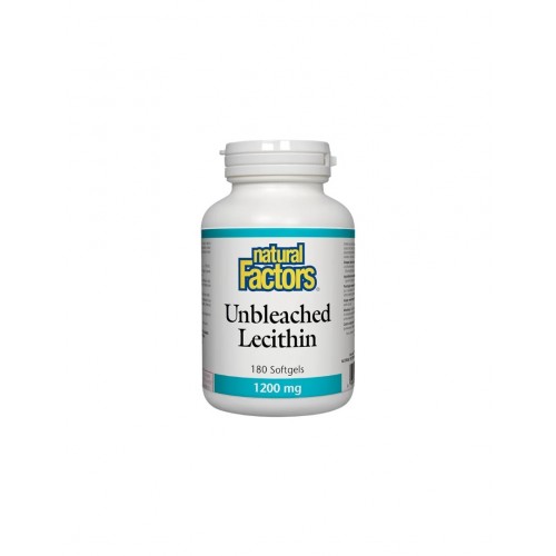 NATURAL FACTORS LECITHIN UNBLEACHED / ЛЕЦИТИН 1200МГ СОФТГЕЛ КАПС. Х180 NATURAL FACTORS LECITHIN UNBLEACHED / ЛЕЦИТИН 1200МГ СОФТГЕЛ КАПС. Х180