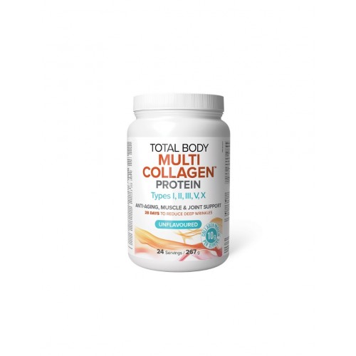 NATURAL FACTORS TOTAL BODY MULTI COLLAGEN / МУЛТИ КОЛАГЕН (ГОВЕЖДИ, РИБЕШКИ И ПИЛЕШКИ) 267ГР ПРАХ