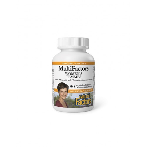 NATURAL FACTORS MULTIFACTORS / МУЛТИВИТАМИНИ И МИНЕРАЛИ ЗА ЖЕНИ КАПС. Х90 NATURAL FACTORS MULTIFACTORS / МУЛТИВИТАМИНИ И МИНЕРАЛИ ЗА ЖЕНИ КАПС. Х90