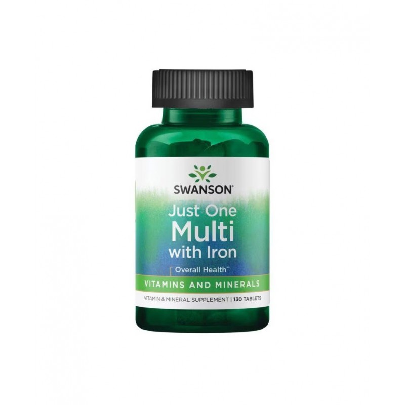 SWANSON CENTURY FORMULA MULTIVITAMIN WITH IRON / СОУНСЪН МУЛТИВИТАМИНИ С ЖЕЛЯЗО ТАБЛ. Х 130