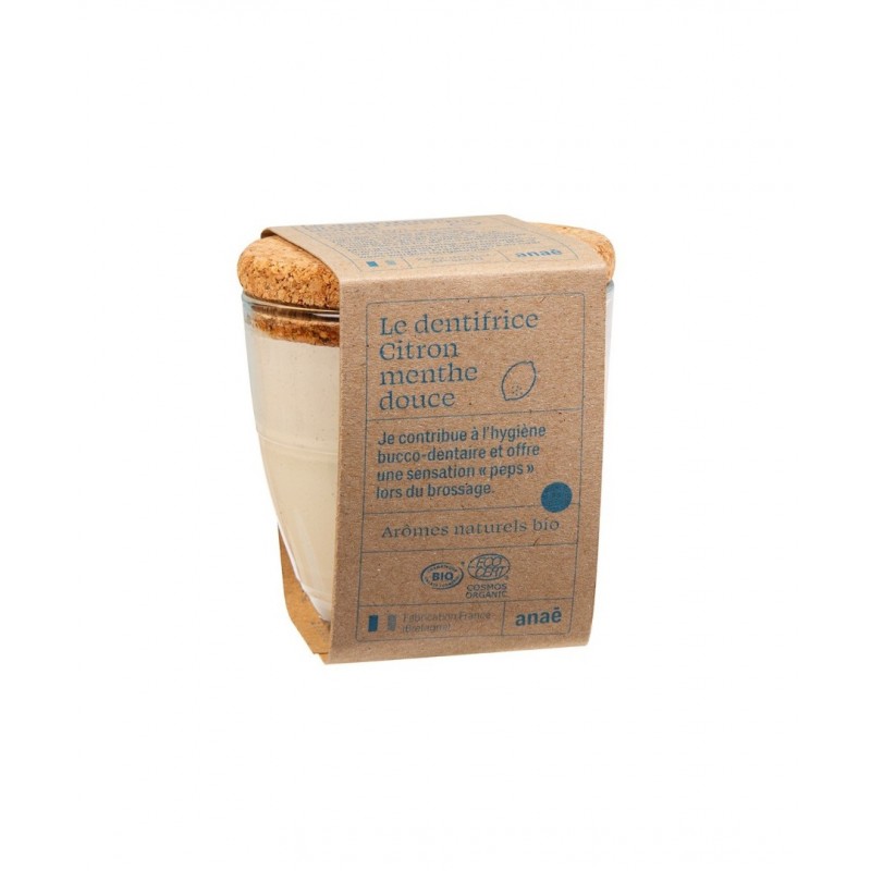 ECODIS DENTIFRICE EN PATE CITRON MENTHE DOUCE BIO / ПАСТА ЗА ЗЪБИ С ЛИМОН И СЛАДКА МЕНТА, БИО 175 ГР