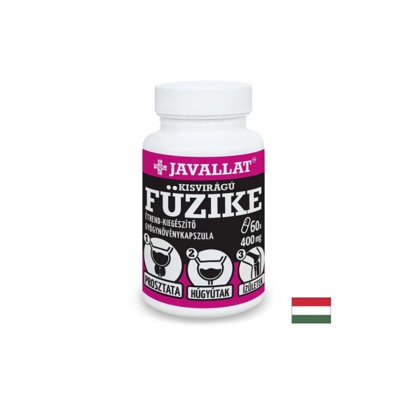 JAVALLAT- HUNGARY FUZIKE SMALL-FLOWERED WILLOWHERB / ПРОСТАТА И УРИНАРЕН ТРАКТ ДРЕБНОЦВЕТНА ВЪРБОВКА 400 МГ КАПС. X 60