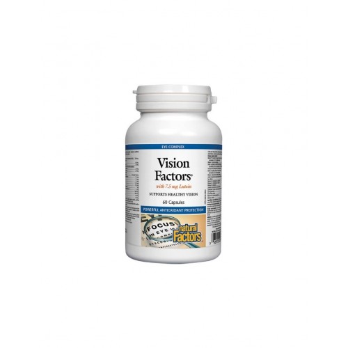 NATURAL FACTORS VISION / ФОРМУЛА ЗА СИЛНО ЗРЕНИЕ КАПС. Х60 NATURAL FACTORS VISION / ФОРМУЛА ЗА СИЛНО ЗРЕНИЕ КАПС. Х60