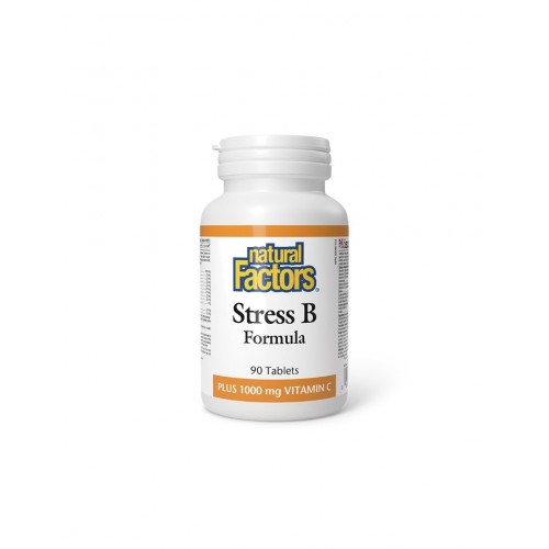 NATURAL FACTORS VITAMIN B STRESS FORMULA / ВИТАМИН В СТРЕС ФОРМУЛА ТАБЛ. Х90 NATURAL FACTORS VITAMIN B STRESS FORMULA / ВИТАМИН В СТРЕС ФОРМУЛА ТАБЛ. Х90