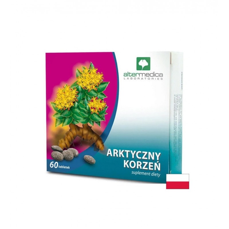 ALTER MEDICA ARKTYCZNY KORZEN / ЗЛАТЕН КОРЕН КОНЦЕНТРАЦИЯ, ПАМЕТ И АДАПТАЦИЯ КЪМ СТРЕС 215 МГ ТАБЛ. X 60