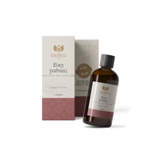 BIOTICA WHITE YARROW / БЯЛ РАВНЕЦ ТИНКТУРА 100 МЛ