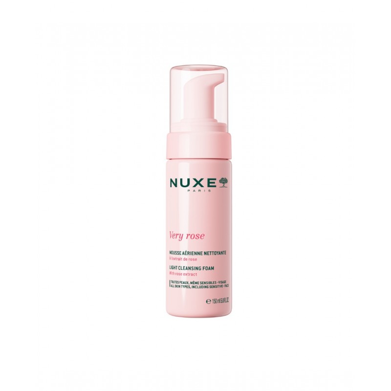 NUXE VERY ROSE LIGHT CLEANSING FOAM / НУКС ВЕРИ РОУЗ НЕЖНА ПОЧИСТВАЩА ПЯНА 150 МЛ