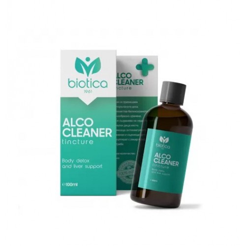 BIOTICA ALCO CLEANER / АЛКО КЛИЙНЪР ТИНКТУРА ЗА АЛКОХОЛНА ДЕТОКСИКАЦИЯ 100 МЛ BIOTICA ALCO CLEANER / АЛКО КЛИЙНЪР ТИНКТУРА ЗА АЛКОХОЛНА ДЕТОКСИКАЦИЯ 100 МЛ