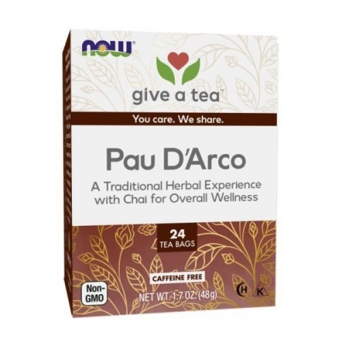 NOW FOODS PAU D ARCO ЧАЙ ПАКЕТЧЕТА X24