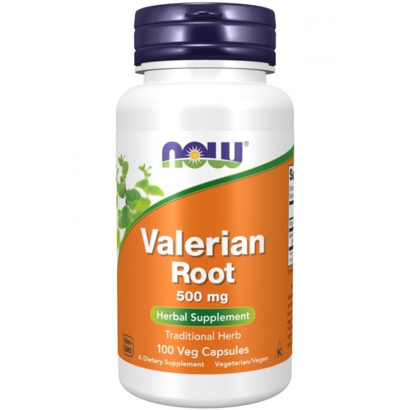 NOW FOODS VALERIAN ROOT 500МГ КАПС. X100