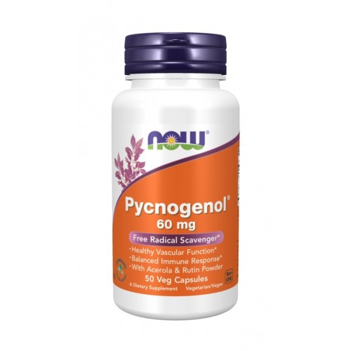 NOW FOODS PYCNOGENOL 60МГ КАПС. X50