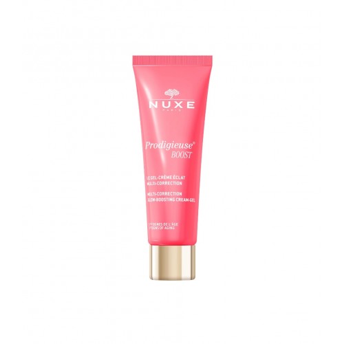 NUXE PRODIGIEUSE BOOST MULTI-CORRECTION GLOW-BOOSTING CREAM-GEL / НУКС ПРОДИЖО БУУСТ МУЛТИ-КОРИГИРАЩ ОЗАРЯВАЩ ГЕЛ-КРЕМ 40 МЛ