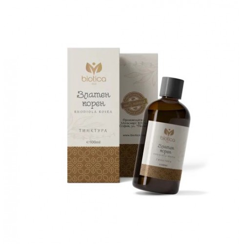  BIOTICA GOLDEN ROOT / ЗЛАТЕН КОРЕН ТИНКТУРА 100 МЛ