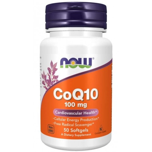 NOW FOODS COQ10 100МГ ДРАЖЕТА X50 NOW FOODS COQ10 100МГ ДРАЖЕТА X50
